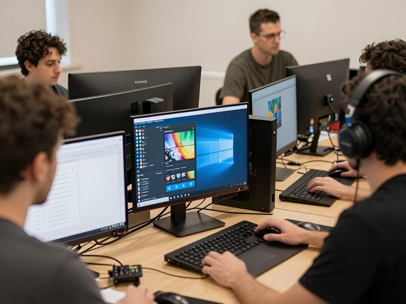 Команда специалистов ЮзерВордс Ру работает над оптимизацией Windows для геймеров в современном офисе